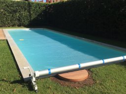 piscina con copertura